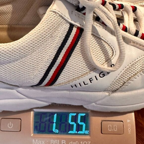 Tommy Hilfiger Sneakers Womens 8.5M WhiteLeather Sole Retro Classic 90s Y2K - Picture 9 of 9